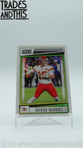 2022 Score Patrick Mahomes II #116