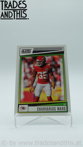 2022 Score Charvarius Ward #119