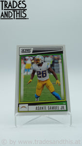 2022 Score Asante Samuel Jr. #140
