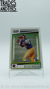 2022 Score Kellen Winslow #141