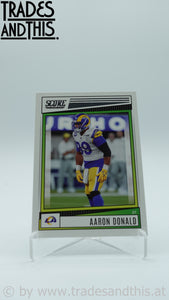 2022 Score Aaron Donald #157