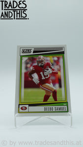 2022 Score Deebo Samuel #163