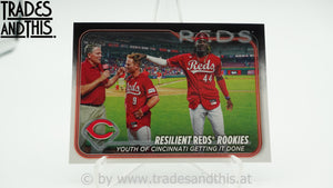 2024 Topps Series 1 Resilient Reds Rookies #133