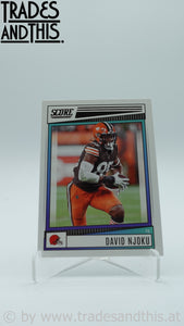 2022 Score David Njoku #201
