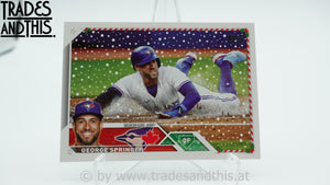 2023 Topps Holiday George Springer #H35