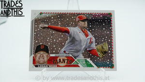 2023 Topps Holiday Logan Webb #H168
