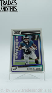 2022 Score Miles Sanders #245