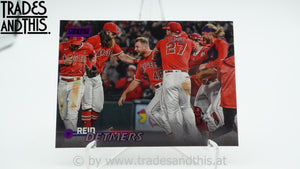 2023 Topps Stadium Club Purple Foil 53/75 Reid Detmers #203