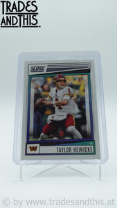 2022 Score Taylor Heinicke #254