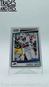 2022 Score Gabriel Davis #261