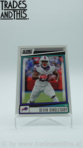 2022 Score Devin Singletary #266