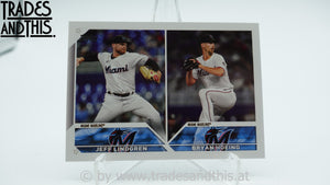 2023 Topps Update Jeff Lindgren / Bryan Hoeing #US153