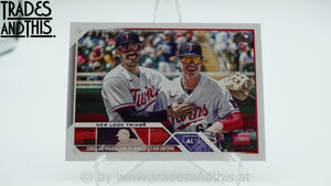 2023 Topps Update Jose Miranda / Carlos Correa #US305