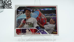 2023 Topps Update Christian Yelich / Willy Adames #US328