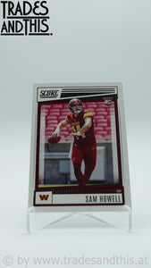 2022 Score Sam Howell #304 RC