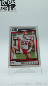 2022 Score George Karlaftis #314 RC