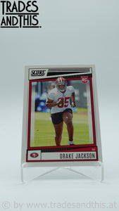 2022 Score Drake Jackson #316 RC