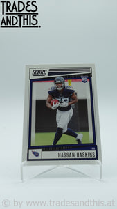 2022 Score Hassan Haskins #327 RC