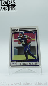 2022 Score Kenneth Walker III #329 RC