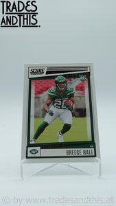 2022 Score Breece Hall #330 RC