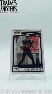 2022 Score Pierre Strong Jr. #337 RC