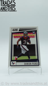 2022 Score Dameon Pierce #345 RC