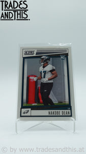 2022 Score Nakobe Dean #351 RC