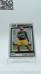 2022 Score Devonte Wyatt #361 RC
