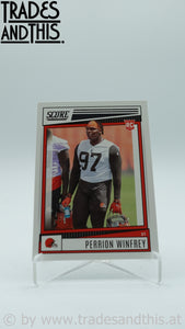 2022 Score Perrion Winfrey #362 RC