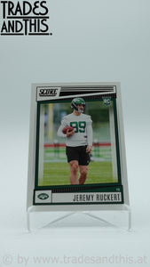 2022 Score Jeremy Ruckert #373 RC