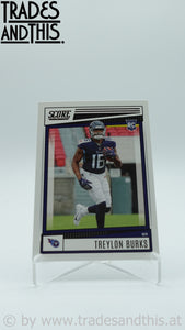 2022 Score Treylon Burks #380 RC