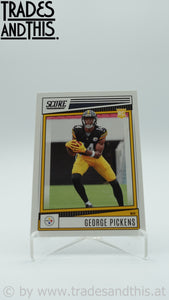 2022 Score George Pickens #383 RC