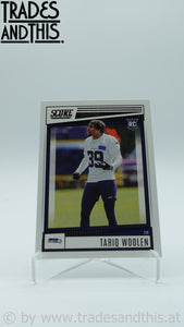 2022 Score Tariq Woolen #390 RC