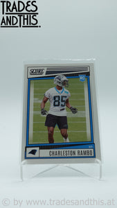 2022 Score Charlston Rambo #398 RC