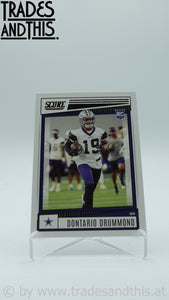 2022 Score Dontario Drummond #399 RC