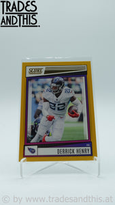 2022 Score Gold Derrick Henry #31