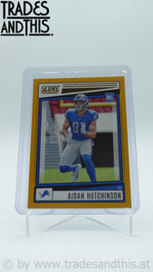 2022 Score Gold Aidan Hutchinson #307 RC