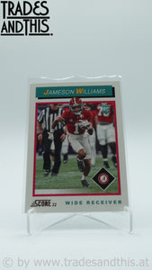 2022 Score 1992 Throwback Rookie Jameson Williams #TB9 RC