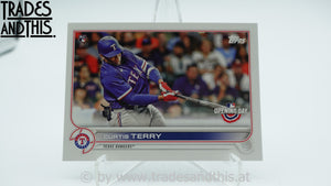 2022 Topps Opening Day Curtis Terry #20 RC
