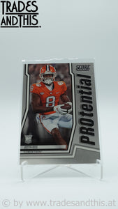 2022 Score Protential Justyn Ross #P-JR RC