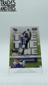 2022 Score Toe the Line A.J. Brown #TL-AB