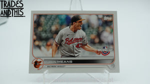 2022 Topps Opening Day John Means #112