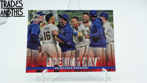 2022 Topps Opening Day Milwaukee Brewers #OD-3