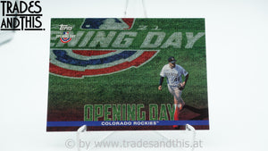 2022 Topps Opening Day Colorado Rockies #OD-6