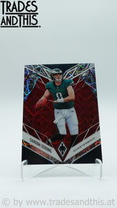 2022 Panini Phoenix Red Lazer 004/150 Carson Strong #111 RC