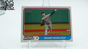 2023 Topps Heritage High Number Braxton Garrett #621