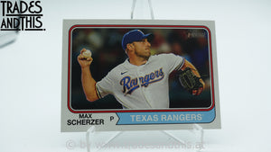 2023 Topps Heritage High Number Max Scherzer #640