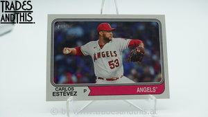 2023 Topps Heritage High Number Carlos Estevez #702