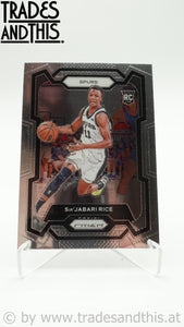 2023-24 Panini Prizm Basketball  Sir'Jabari Rice #299 RC