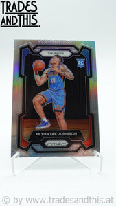 2023-24 Panini Prizm Silver Prizm Keyonte Johnson #176 RC